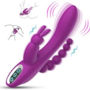3 in 1 G-Spot Rabbit Anal Vibrator