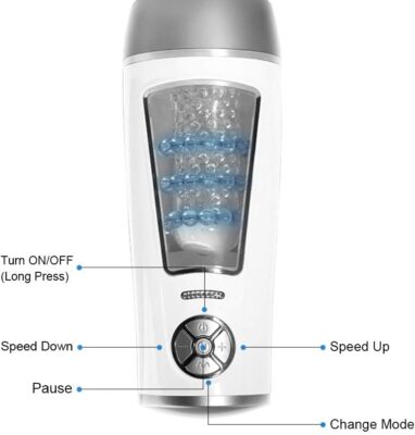 3D Vibrating Automatic Masturbator